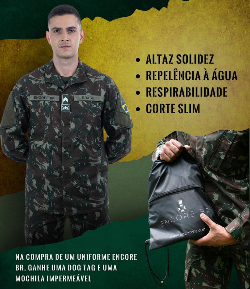 Fardamento Modelo novo (REPELENTE ÁGUA)