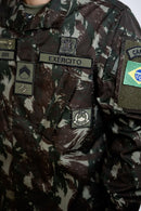 FARDA DO EXÉRCITO BRASILEIRO - MODELO NOVO IMPERMEÁVEL - (BRINDE) MOCHILA DE TRANSPORTE E CORDÃO TÁTICO - *KIT SUTACHE SEPARADO*