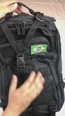 Mochila Tática Militar Assalt 30l 3d Preta Camuflada