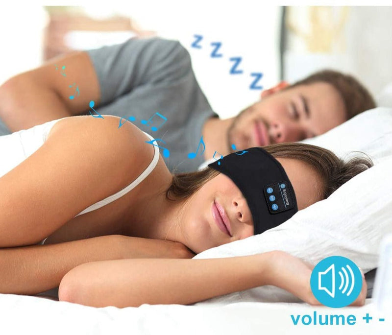 Fones de ouvido Bluetooth Com Bloqueio de Luz e Ruídos - SleepTech